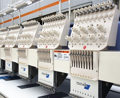 hetzelfde zoals tajima 15 de hoofdmachine van het computerborduurwerk met goedkope prijs in India automatiseerde vlak borduurwerkmachine