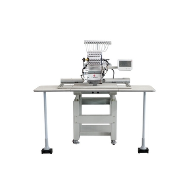Van de het Borduurwerkmachine van de hoge snelheids de Enige Hoofdt-shirt Multifunctie voor Vlakte/GLB/Kledingstuk/Schoenen/het eenvoudige cording/lovertje