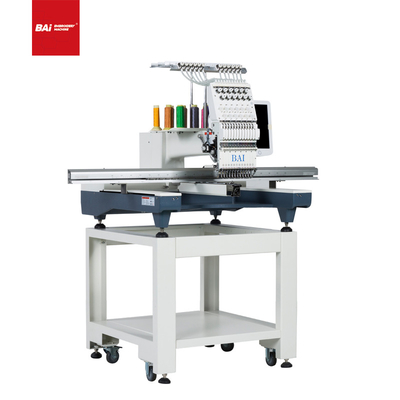 BAI High-de machineprijs van het snelheids enige hoofd 500*1200mm vlakke borduurwerk voor hoedent-shirt